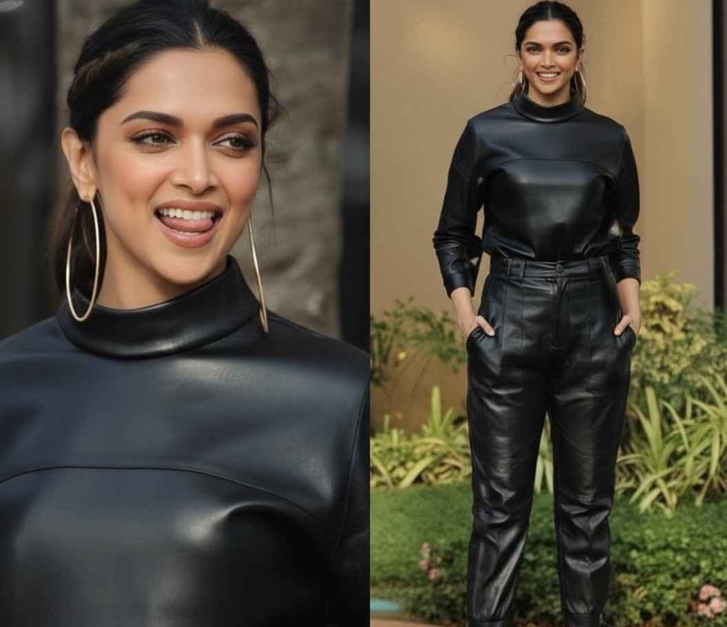 Recreate Deepika Padukone's Epic All, Black Look with Similar Amazon Fashion Picks
